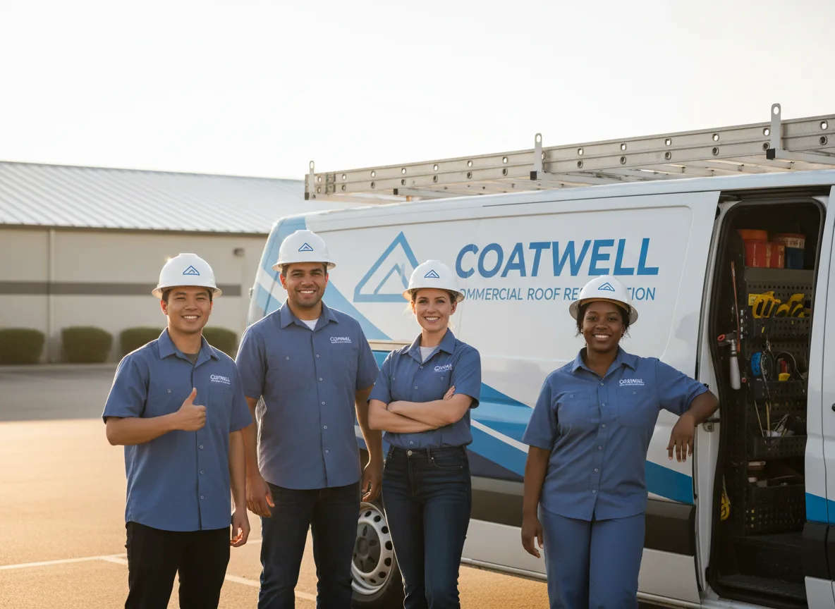 Commercial roof coating company in Tripoli, IA